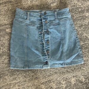 RSQ Blue Denim Pencil Skirt